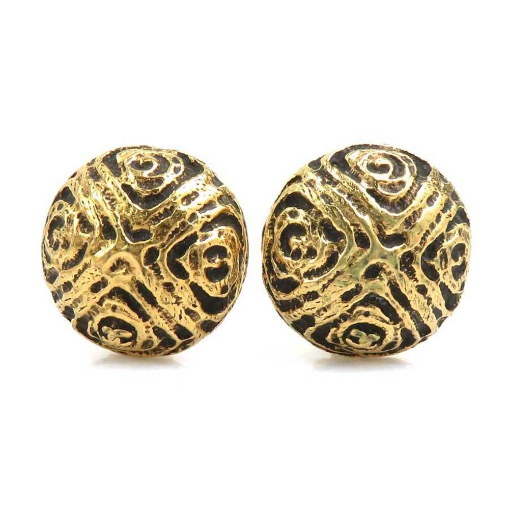 Chanel Cc Logo Clip-On Earrings Gold- #209053C44B